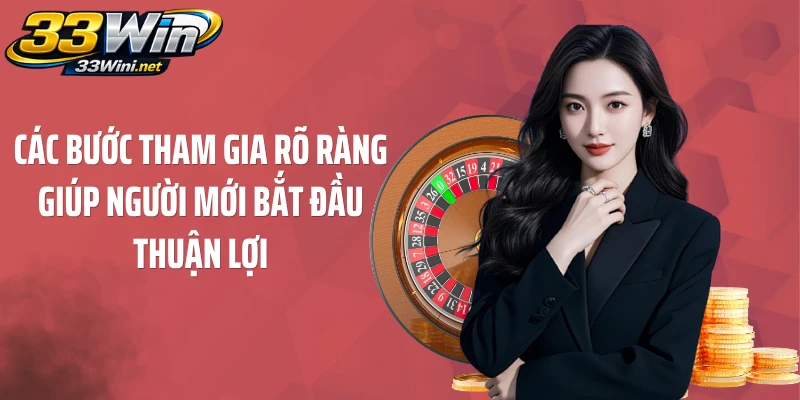 Các bước tham gia rõ ràng giúp người mới bắt đầu thuận lợi